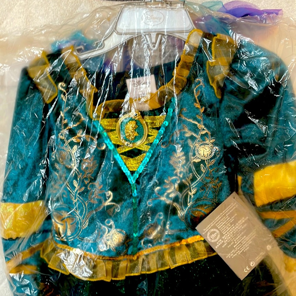 💚Disney Princess Merida Dress! Brand New! 🧡